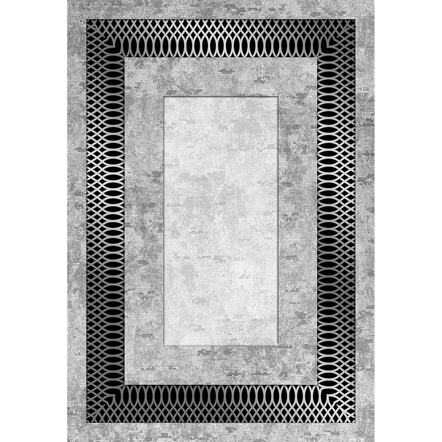 

Eliana Home Washable Printed Carpet LNA0880-FNL92 50x80 серый