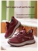 Women's Winter 2025 Lightweight Walking Shoes - Soft Sole, Breathable, Casual Sneakers for Middle-Aged and Elderly.
