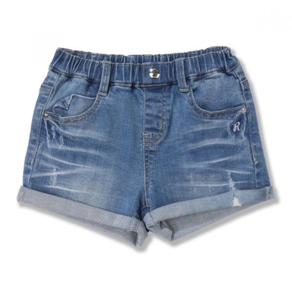 

[renoma Kids] Girls 3 Part Roll Up Shorts R1824q271 R1824Q271_36 (indigo blue)/110