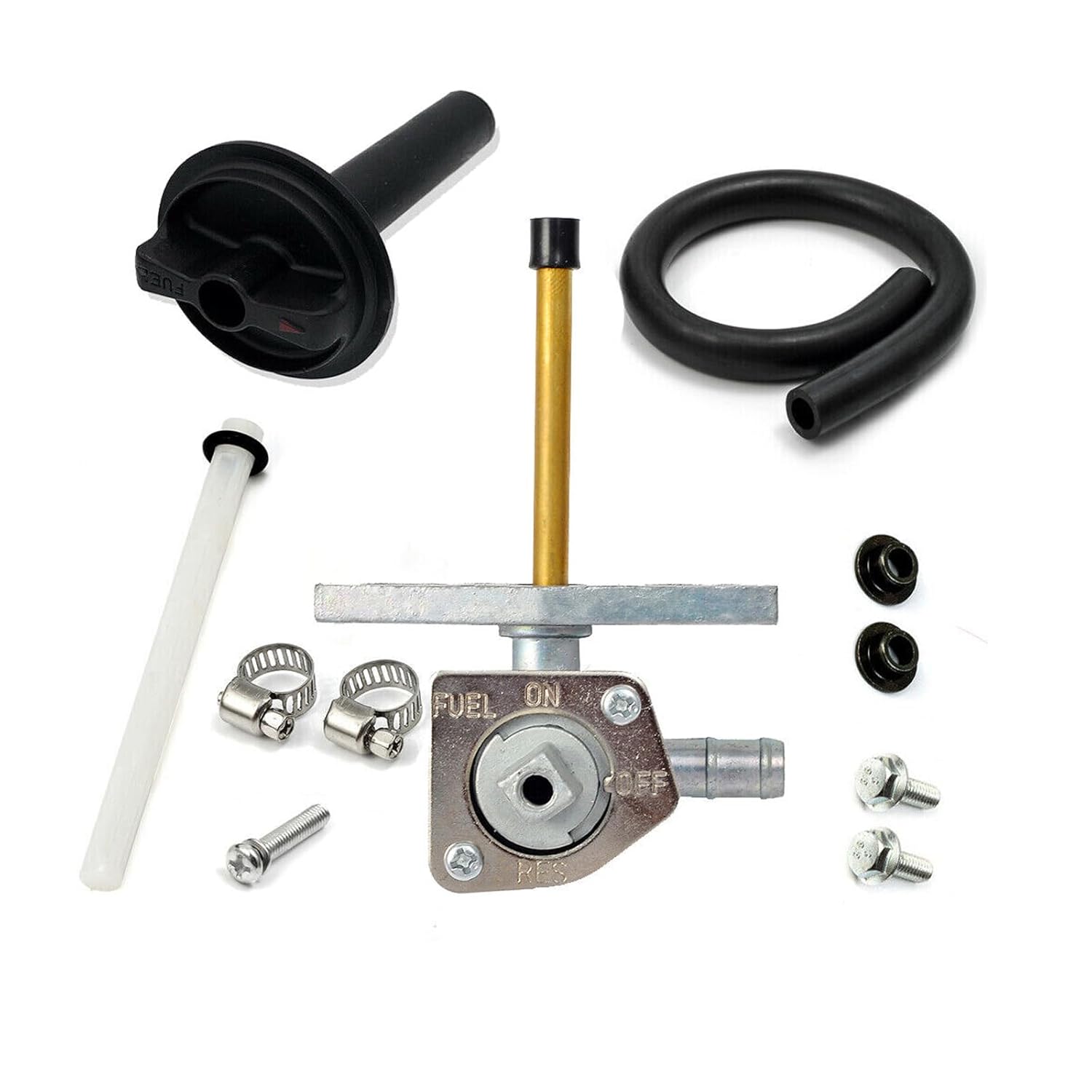 

16950-HN7-003 Fuel Valve Petcock Tank Switch Fits for Recon 250 TRX250, Rancher TRX350 TRX420, Foreman TRX450, Replace 16950-HM8-003