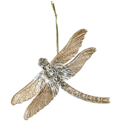 Christmas Tree Hanging Decoration Acrylic Butterfly Dragonfly Ornaments Lightweight Plastic Pendant for Seasonal Home Display