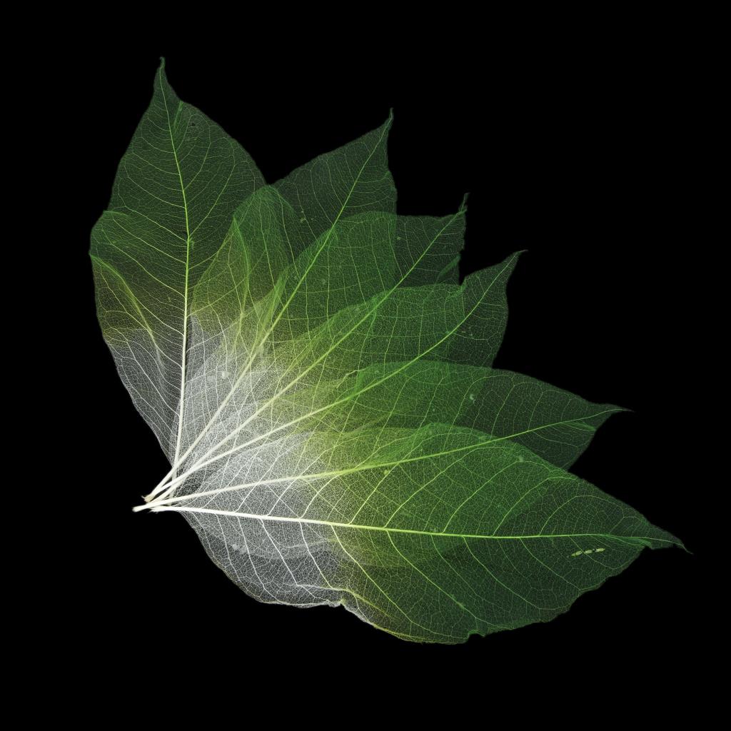 50 ks Přírodní magnóliové kostrové listy Listy Karta Scrapbook