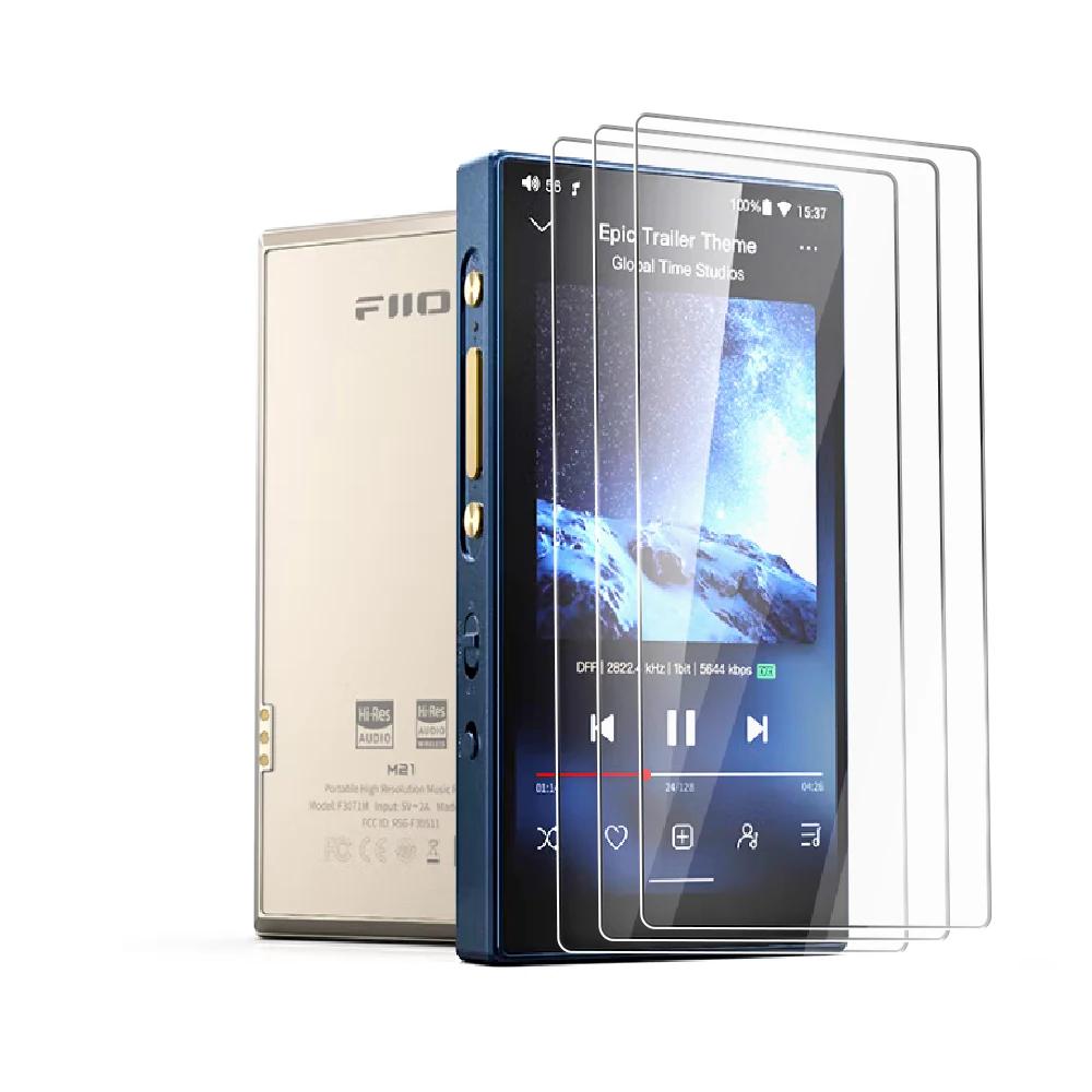 for Fiio M21 9H Hardness Scratch-Proof Premium Protective Film Tempered Glass Screen Protector