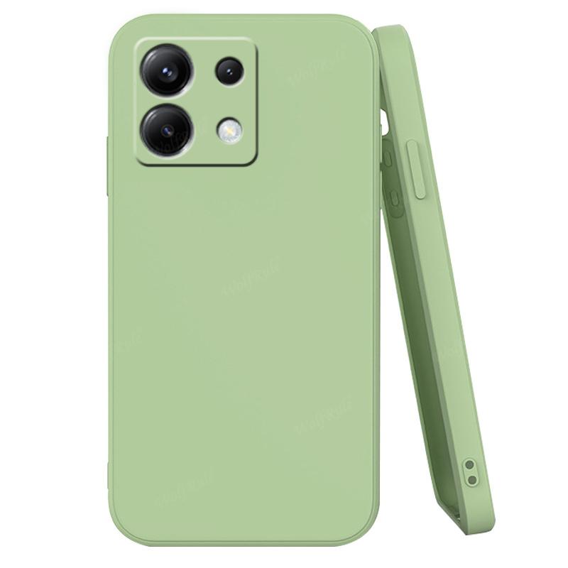 Etui Pokrowiec dla Poco X6 5G Xiaomi Poco X6 Pro 5G Capas Wstrząsoodporny Pancerz Płynny Silikon TPU Miękki Pokrowiec Poco X6 Pro Fundas