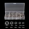 5 Size Stainless Steel Fishing Split Rings High Strength Large Tensile Force Lure Connector Loop Set 200Pcs For Tackle Box