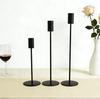 Retro European Wrought Iron Silver Candlestick: Christmas Home Decoration Ornament