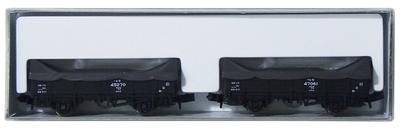 KATO N Gauge Tora 45000 with Model Railroad Freight Car Cargo, 2-Car Set, 8027-1,