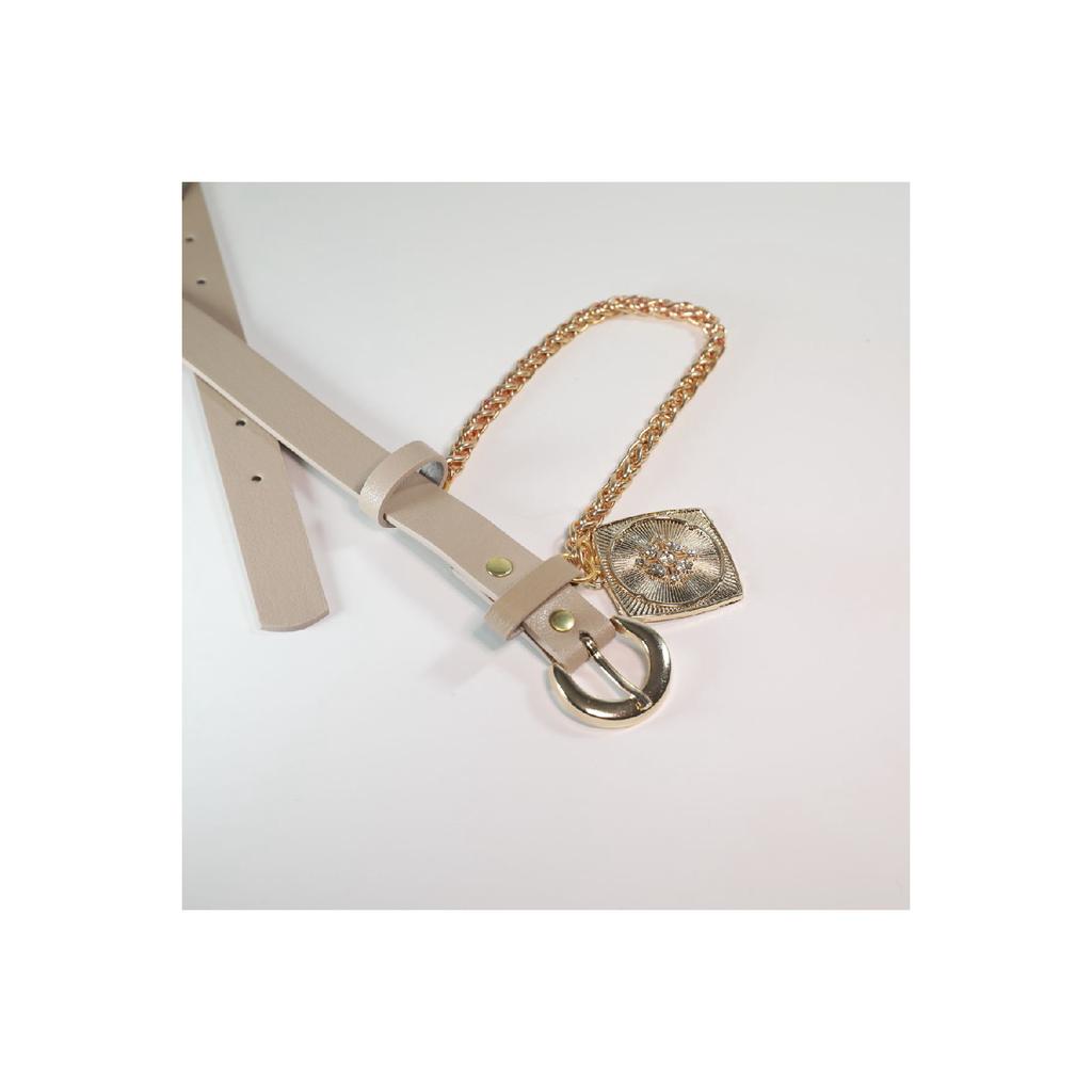 King Chain Medallion Curea pentru pantaloni pentru femei, centură pentru jachetă, centură pentru rochie, centură pentru cămașă