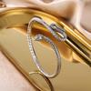 Retro Snake Shape Bracelets Simple Bracelets Personality Opening Bangles  Jewelry Gifts