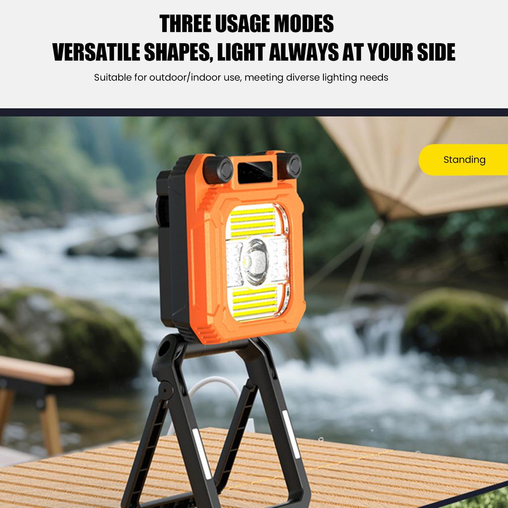 Hand Crank LED Camping Lantern Rechargeable Mini Flashlight Camping Lamp for Outdoor Emergency Lamp