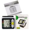 Monitor de tensiune arterială de încheietură cu afișaj LCD Tonometru Tensiometru Digital Automat Pulsometru Sfigmomanometru Diagnostic Familial