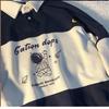 Women's Casual Oversize Pullover Hoodie Loose Polo Sweatshirt with Letter Printed