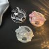Magsafe-Compatible Diamond Stud Horse Mirror Phone Holder: Retractable, Foldable, Strong Air Cushion for Women