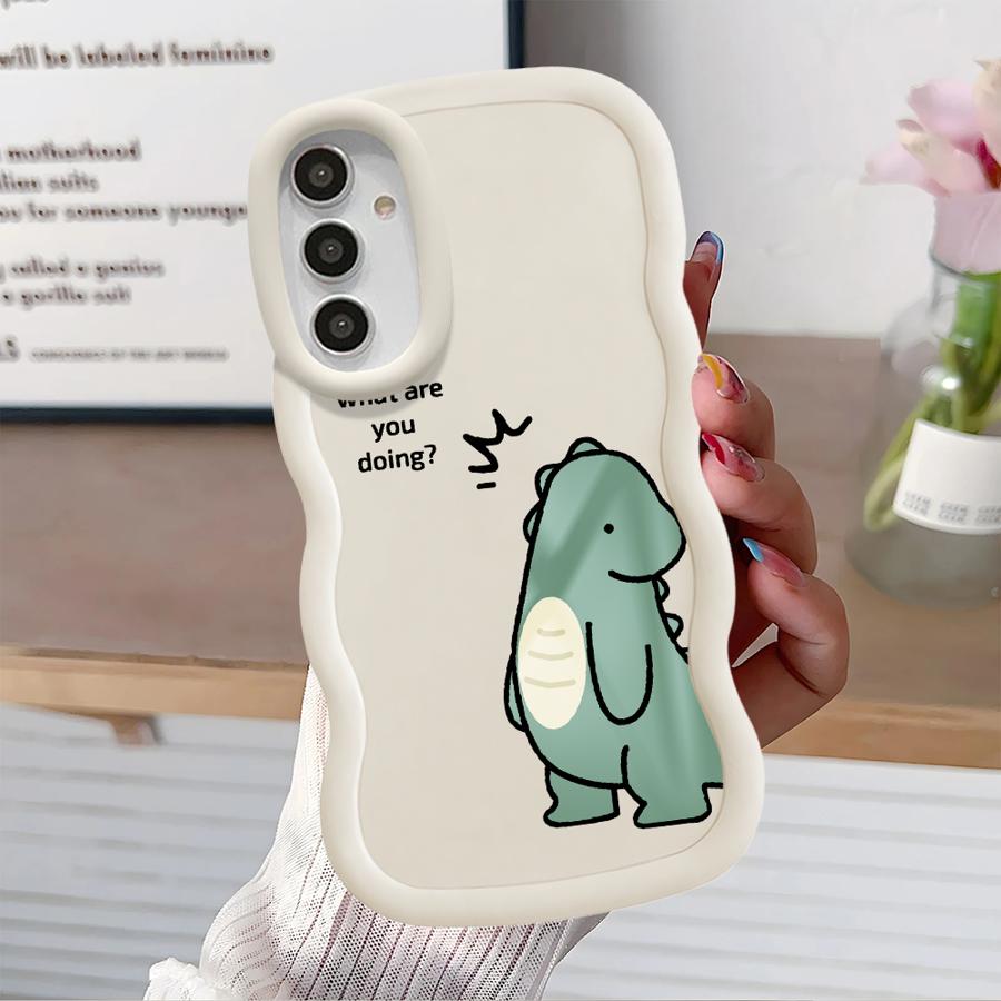 

Soft Phone Cover Case for Samsung Galaxy A12 A14 A11 A16 A15 A52 A21s A13 A05 A03 A53 A23 A33 A06 A04 A22 Couple Cute Dinosaur Galaxy A53 5G