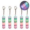 High Quality 5Pcs Multi-Style Light Up Keycap Keychain, Stress Relief Click Fidget Toy, Portable Desk Accessory Birthday Gift