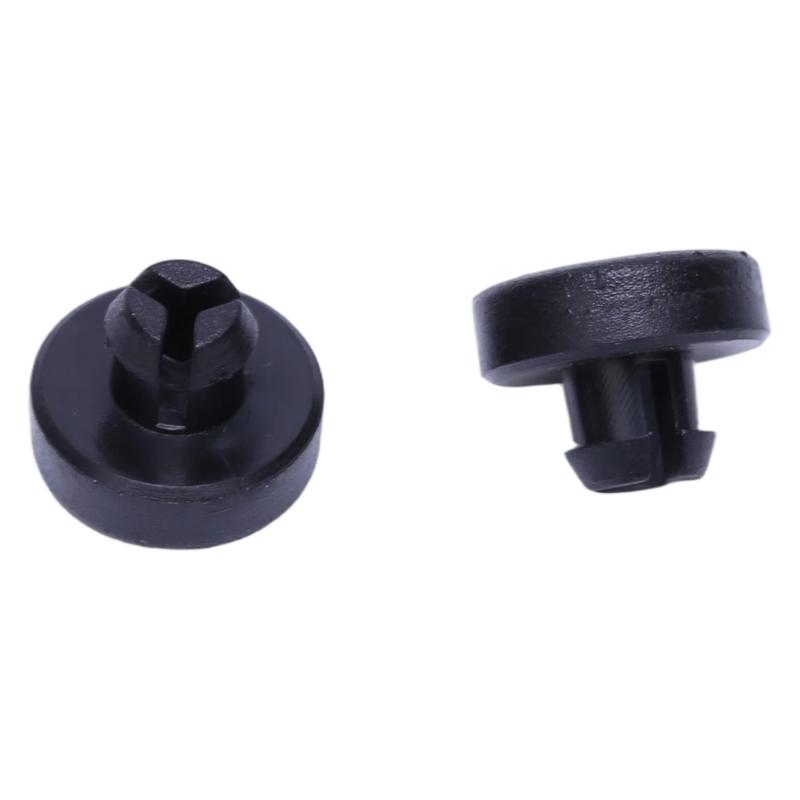 Set di 4 Tappi Fermacoffre 12832495, Pezzi Tampone in Plastica Nera con Clip a Pressione, per Saab 9-3 Cabriolet 2004-in Aree di Contatto del Coperchio del Bagagliaio Posteriore