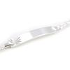 Les Trésors De Lily [G1726] - Silver Curb 'Bambino' - 24x3 Mm