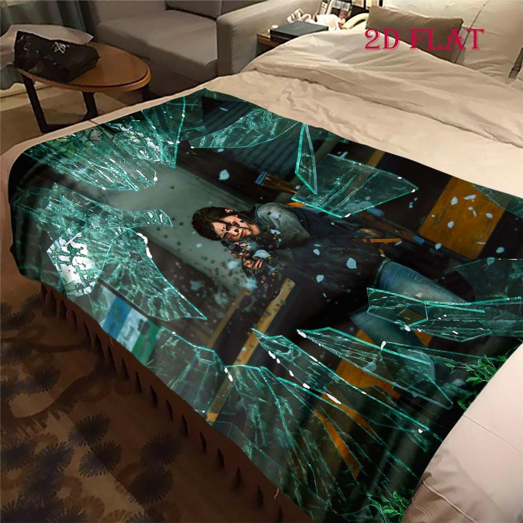 Survival Bonds Post-Apocalyptic World blanket Suitable for all seasons Camping trip sheet Nap Blanket Office rest blanket