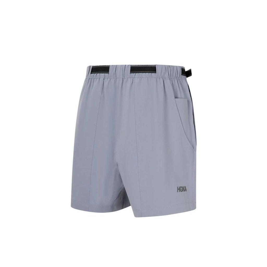 Hoka One One Water-Resistant Tear-Resistant Solid Color Elastic Casual Shorts Women shorts 1174331-WSHDB