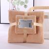 Coral Fleece Double-Sided Quick Dry Towels for Home - Mother-Child & Couple Set