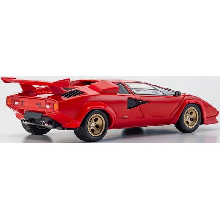 Kyosho Lamborghini Countach LP5000 Quattrovalvole 1/18 Scale Red/Gold Wheels KS08320RBKG