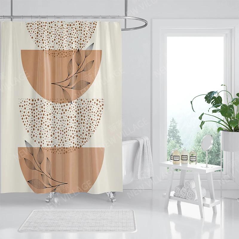 Waterproof Fabric Shower Curtains Bathroom Curtain Accessories 180x200 Bath Curtain for Shower 240*200 Nordic Boho Decoration