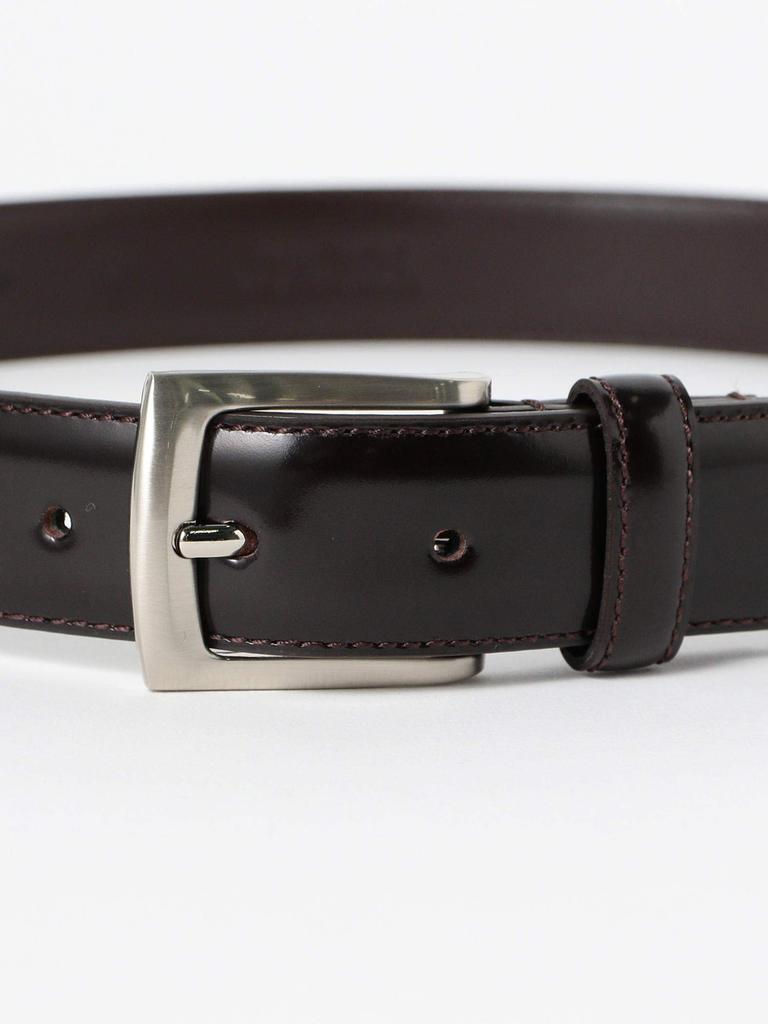 B:MING LIFE STORE by BEAMS / Belts & Suspenders B:MING by BEAMS Glass Leather Belt for Men in D.BROWN