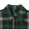 Kangol Flannel Check Shirt Dark Green 7067