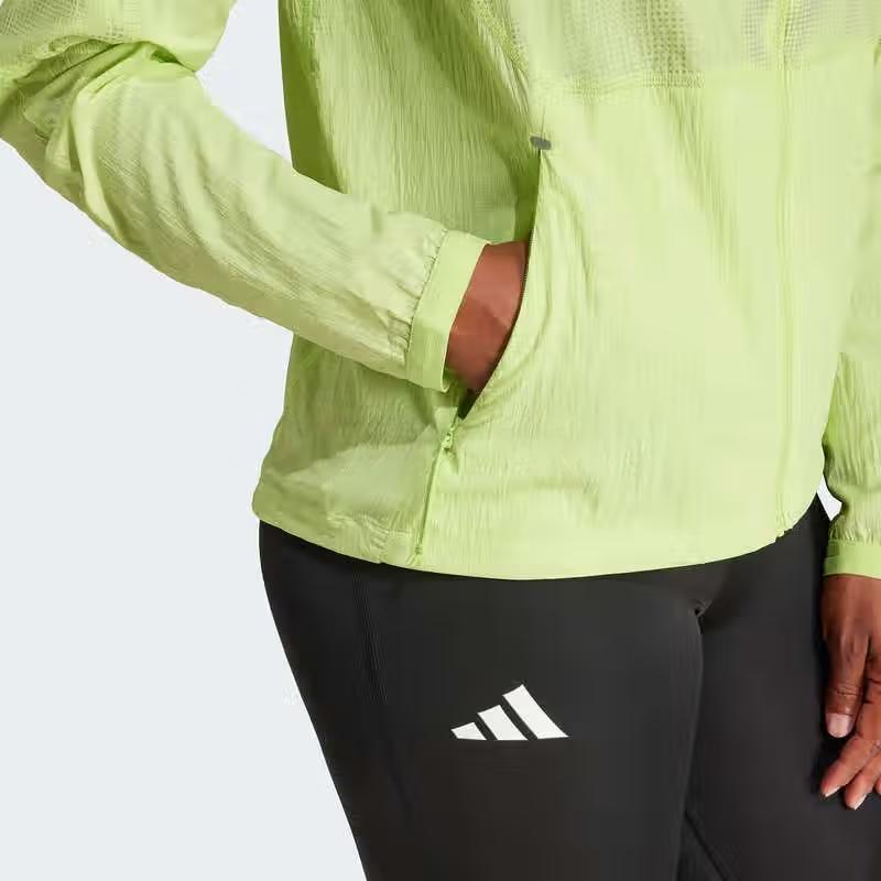 Adidas SS25 Running Sports Training Casual Jacket Women Jacket Green JP3820