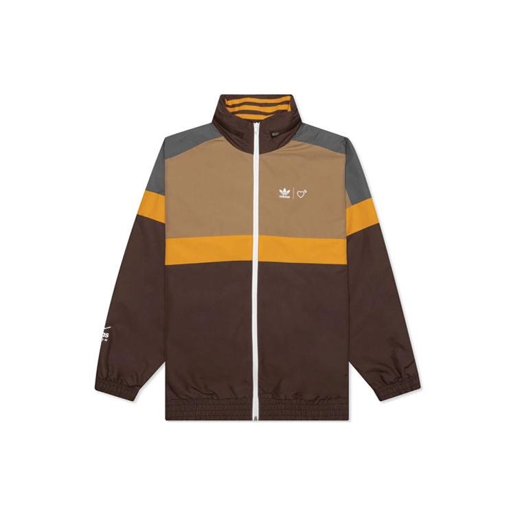 adidas x Human Made Windbreaker Brown Men s HA9998 L