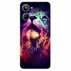 For Realme 10 4G Case 6.4'' Soft TPU Cats Lions Protection Silicone Phone Covers for Realme 10 Case 2022 Clear Realme10 RMX3630