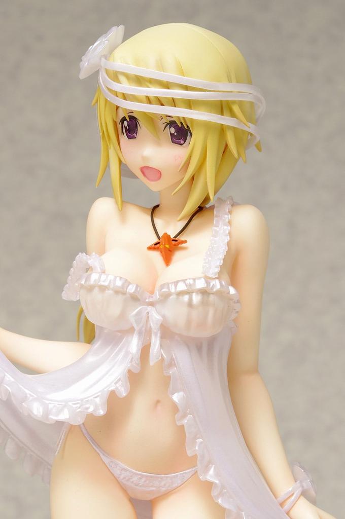 Wave Lingerie Style IS Charlotte Dunois Scale PVC Painted Complete Figure [Infinite Stratos] 1/8