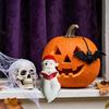 Little Ghost Lamp Spooky Table Decor Halloween Ghost Night Light Horror Desktop Ornament Christmas LED Lamp for Living Room