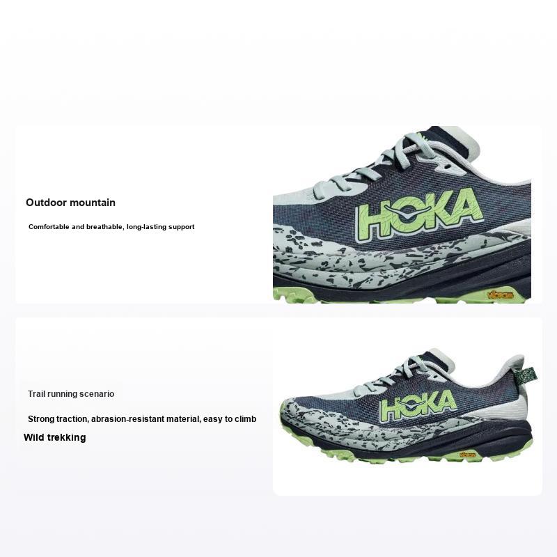 Кроссовки мужские HOKA Speedgoat 6 Droplet Nautical Dusk синие 1147791-DRPL 42