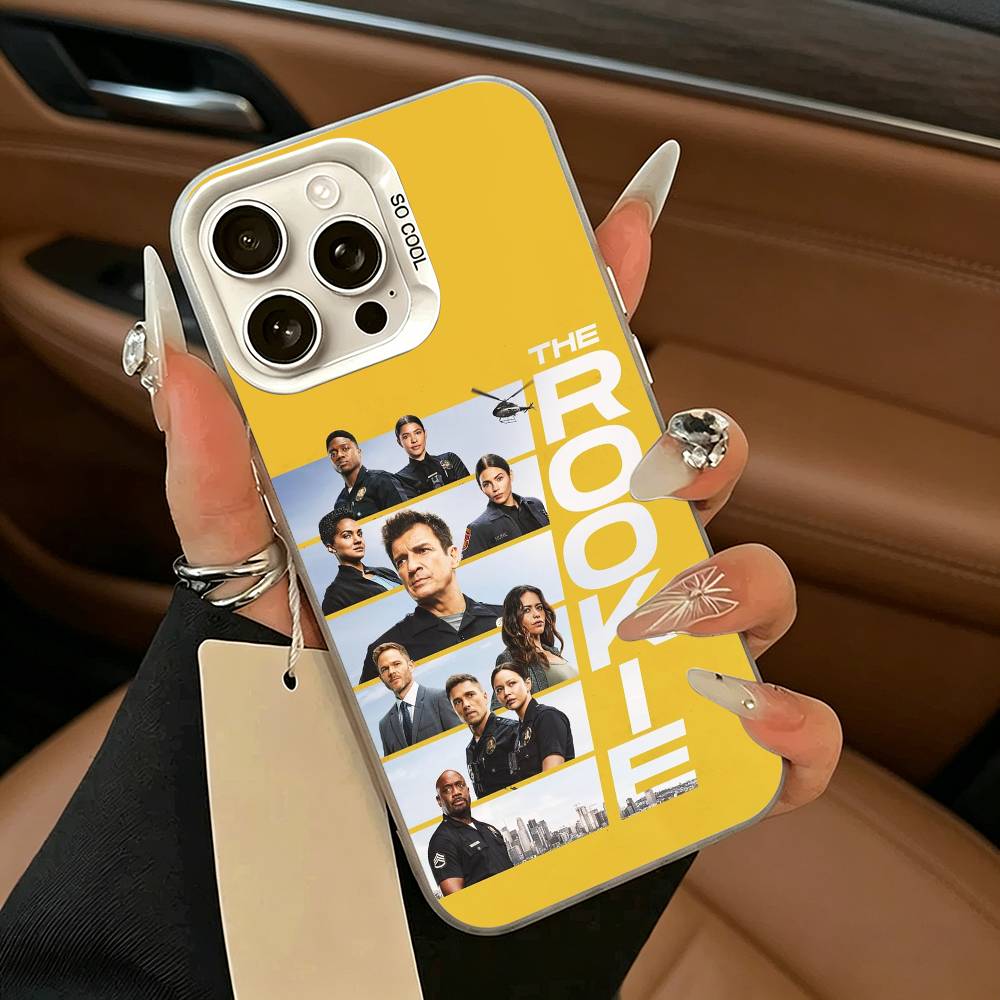 TV -The R-rookie Phone Case For iPhone 11 12 13 14 15 16Pro Max Plus white Sliver Phone Cover