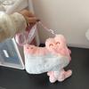 Crocodile Plush Toy Bag With Soft Short Plush For Kids And Teens