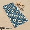Retro Blue Floral Soft Portable Travel Towel Unisex Ultra Lightweight Microfiber Oversized Sand Free Quick Dry Beach Towel