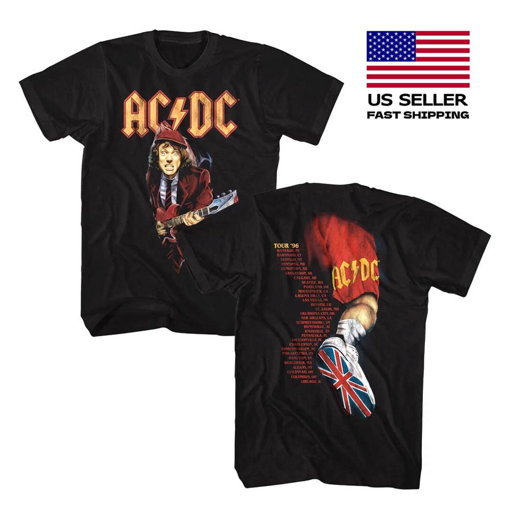 

Hot ACDC Ballbreaker Tour Listings 96 Men s Locations Rock Band Concert Unisex T-Shirt XXL