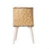 Practical Miniature Garden Accessories Flower Pot Container Holder Combining Functionality And Stylish Woven Appearance 55KF