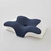 Butterfly Shape Memory Foam Pillow Side Sleepers Adults Neck Support Medium Firmness Ergonomic Contour