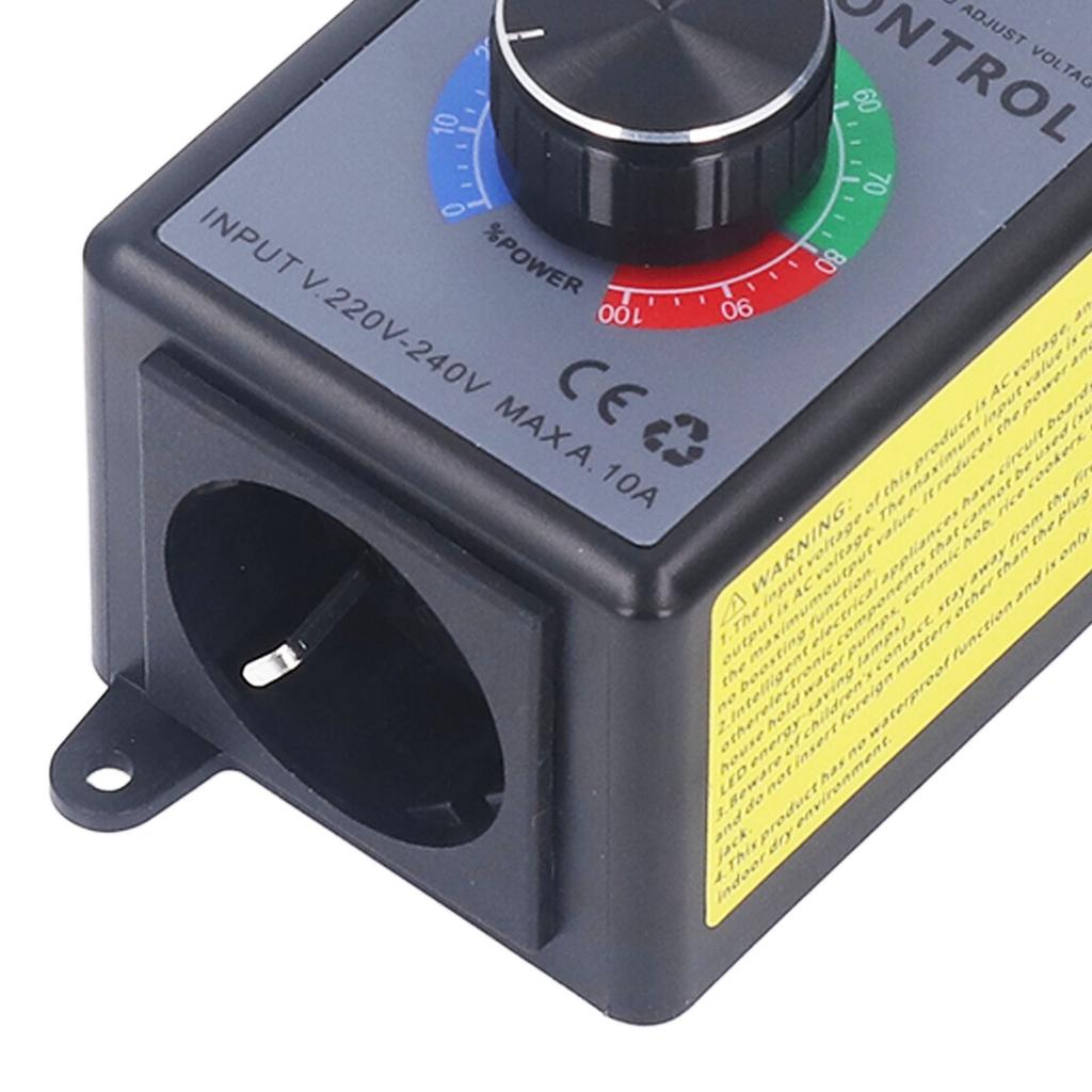 AC Motor Speed Controller Motor Speed Controller 0‑ Output Variable Fan Speed Regulator with Overload