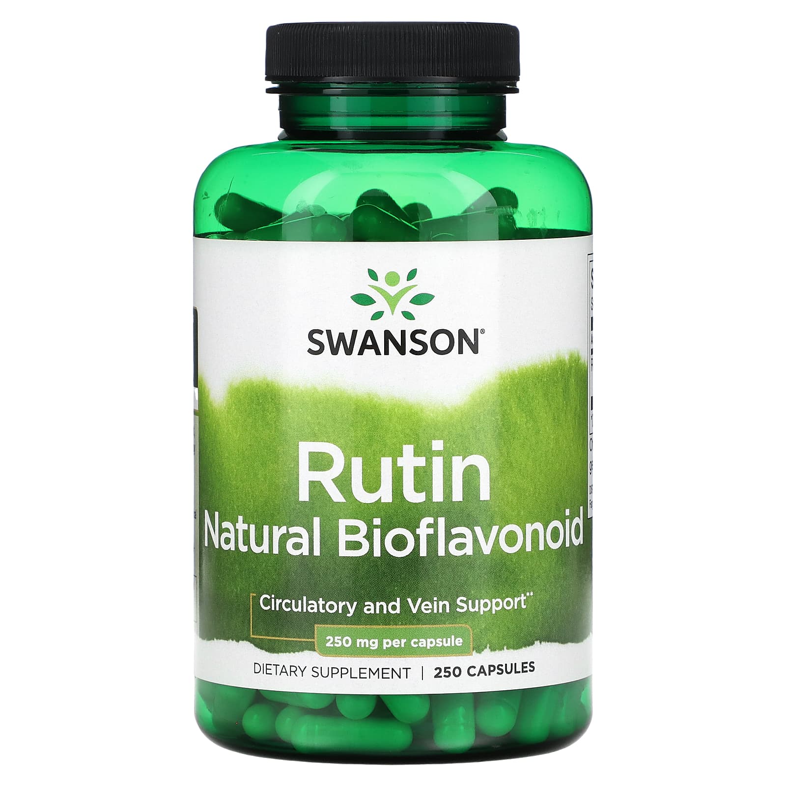 

Rutin, Natural Bioflavonoids, 250Mg, 250 Capsules