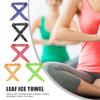 5 Pcs Cool Scarf Neck Wrap Reusable Ice Scarf Instant Cooling Chill Ice Sports Towel Wristband for All Outdoor Activities