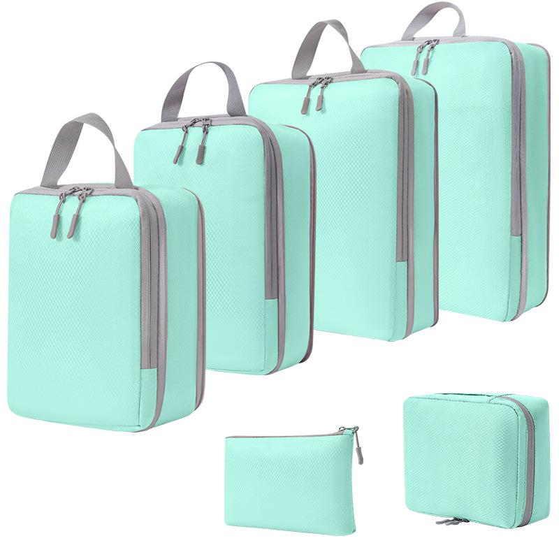 Compression Travel Storage Set: Washable Organizer for Cosmetics, Shoes, and Clothes