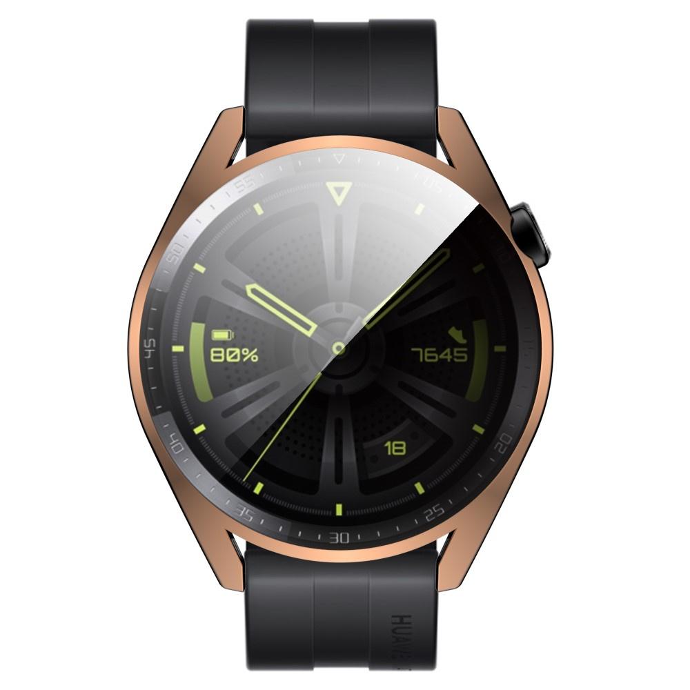 2-in-1 Case with Screen Protector for Huawei Watch GT 3 42mm, Rose Gold