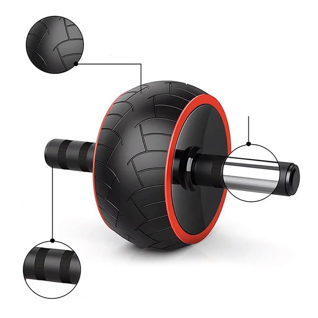 Ab Wheel With Mat - Black