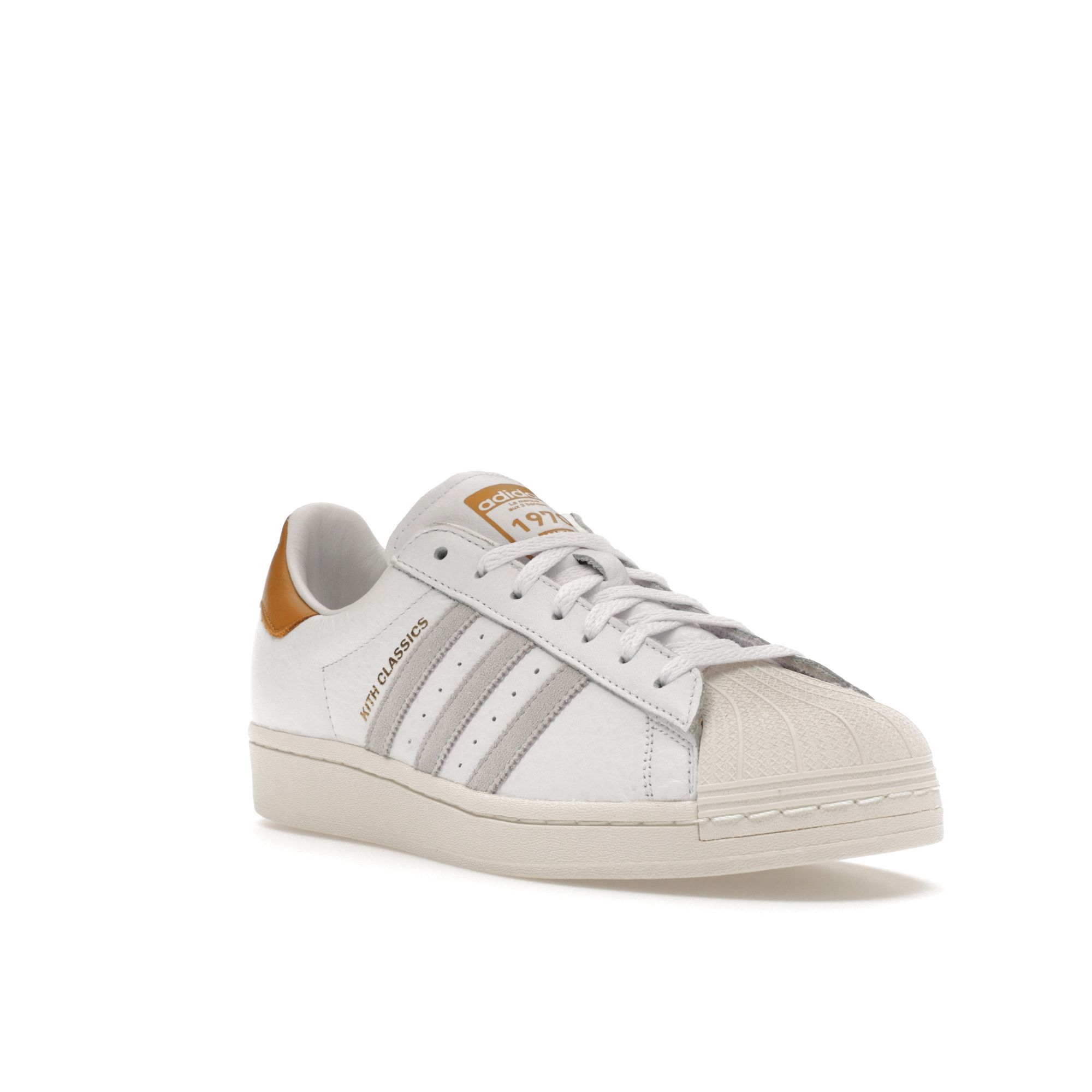 Kith x adidas Superstar Classics Program - Манго Мужские Кроссовки Белый Обувь-Белый — фото 3