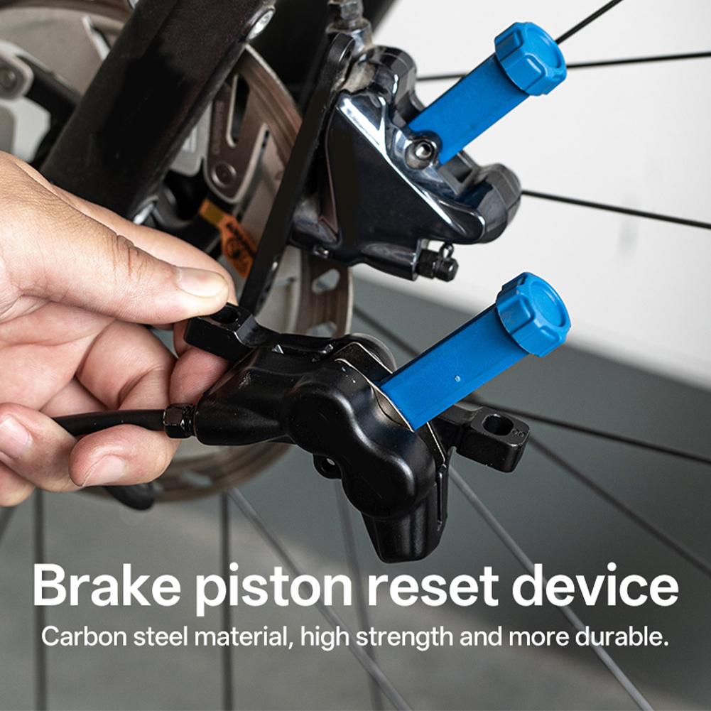 Durable Steel Bicycle Brake Pad Spreader Tool 360° Rotatable Bike Oil Disc Piston Reset Hydraulic Brake Caliper Piston Extension