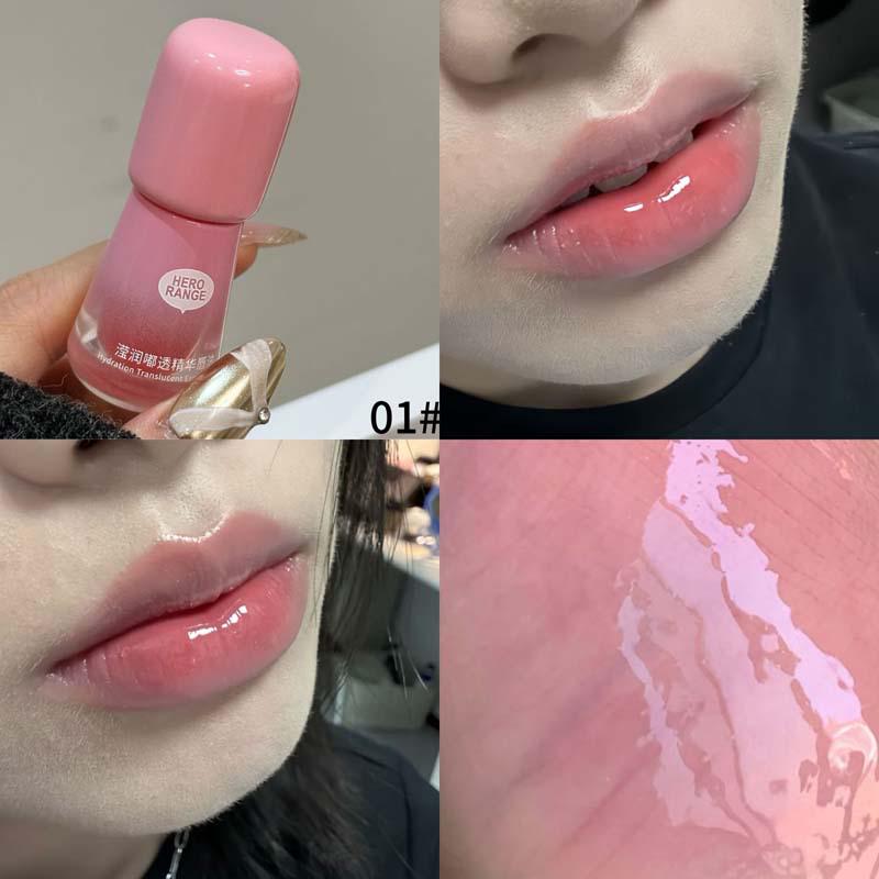 

HERORANGE Hydrating Lip Oil: Plumping, Moisturizing, and Glossy Serum for a Natural, Bright Finish.