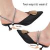 1~6Pairs Women Shoelaces High Heels Adjustable Shoe Belt Ankle Holding Loose Anti-skid Bundle Laces Tie Straps Band